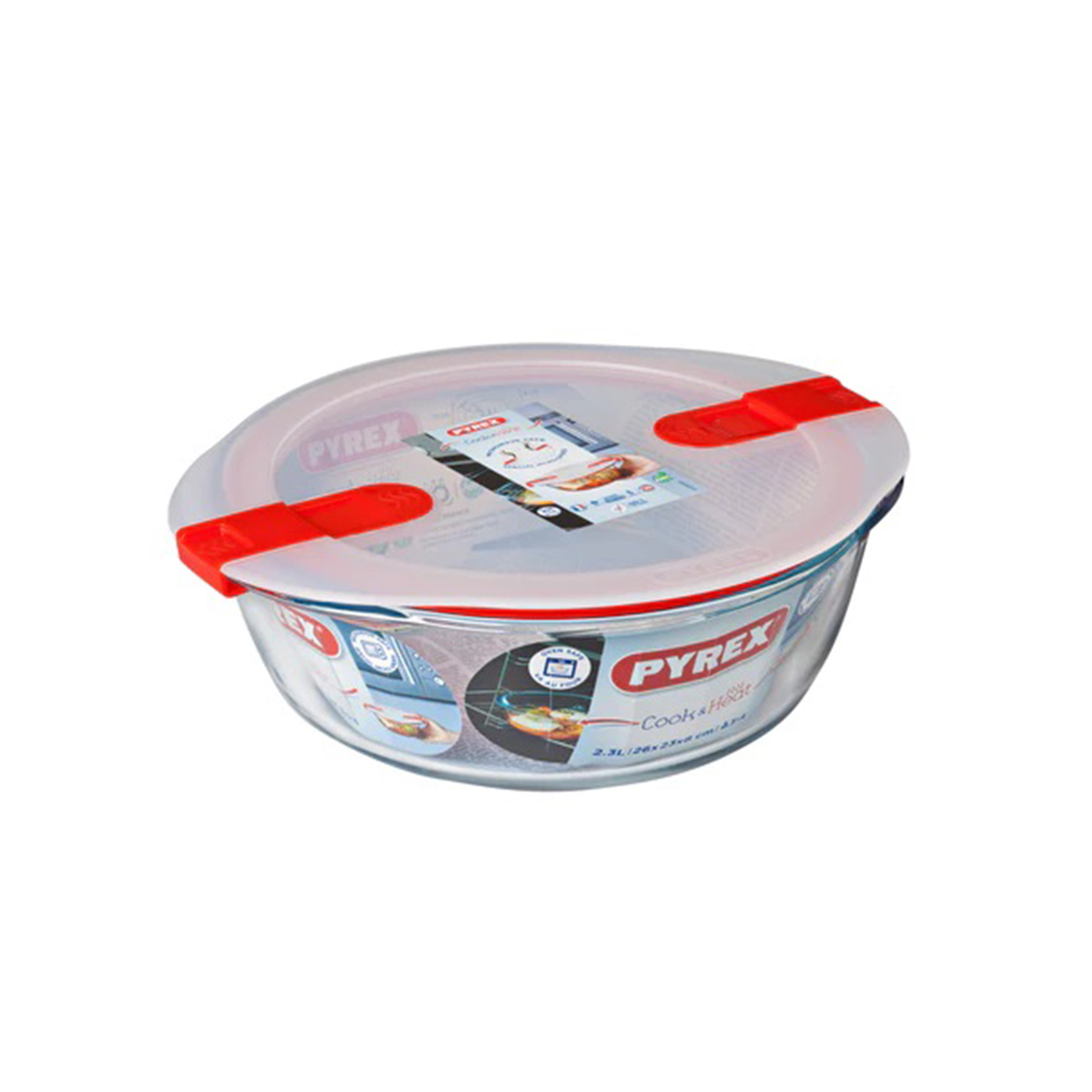 33 PYREX GLASS COOK & HEAT